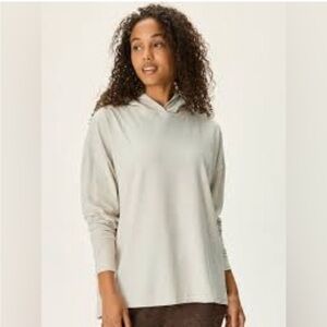 outdoor voices cloudknit relaxed hoodie oatmeal
